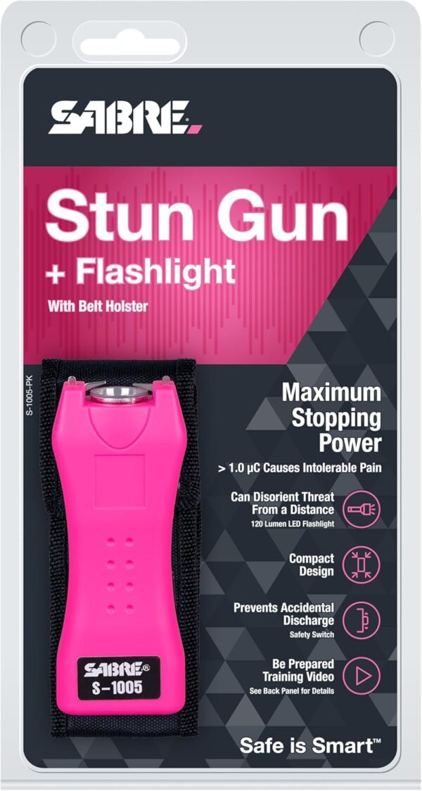 STUN GUN 1.60UC W/ LIGHT & HOLSTER - Image 5