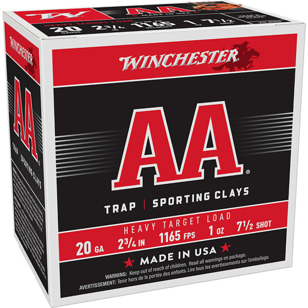 TARGET LOADS  WIN 20 GA AA SKEET