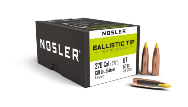 BULLET TIPS .277 130GR SPITZ BT