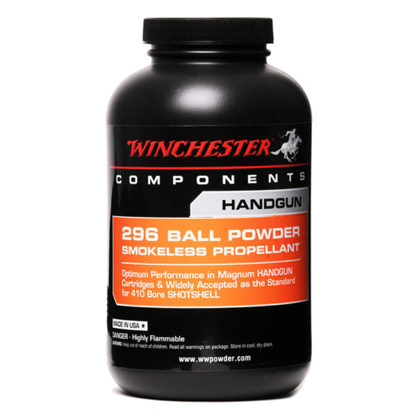 POWDER WINCHESTER BALL 296 160Z