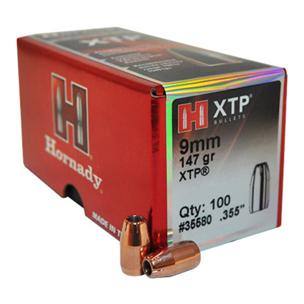 TIPS BULLET 9MM 147GR XTP 100 CT