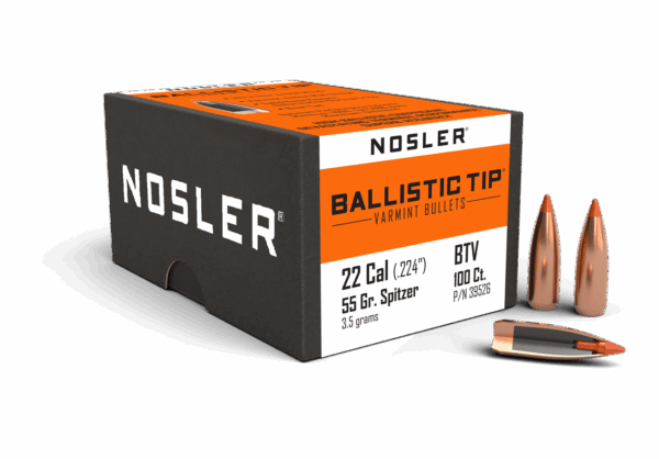 BULLET TIPS 22 CAL 55 GR