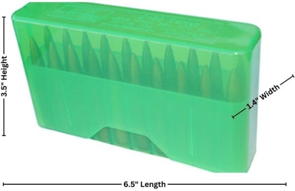 CASE AMMO SLIP-TOP 20RD RFL CLR SMK - Image 3