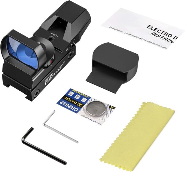 REFLEX OPTIC 1X 4RET RD/GR DOT BLK - Image 7