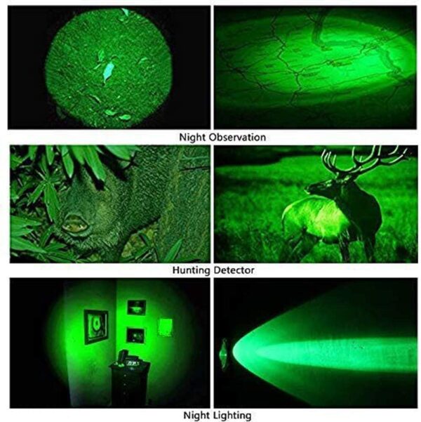 FLASHLIGHT 250L GREEN LED/Wvr MT - Image 7