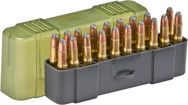 CASE AMMO 20 RD L/RIFLE GREEN