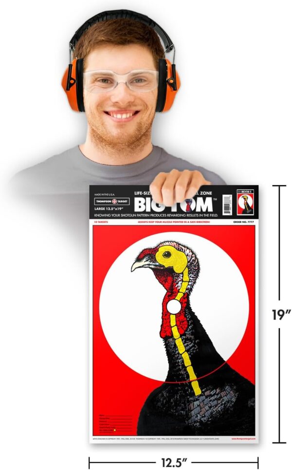 TARGETS  TURKEY SHOTGUN PATTERNING - Image 2