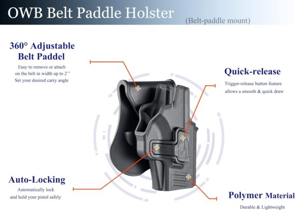 HOLSTER OPTIC READY SPRFLD HELL AMB - Image 2
