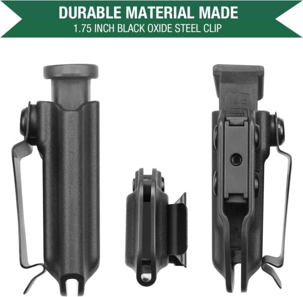 HOLSTER SINGLE STACK 9MM/.40 BLACK - Image 6