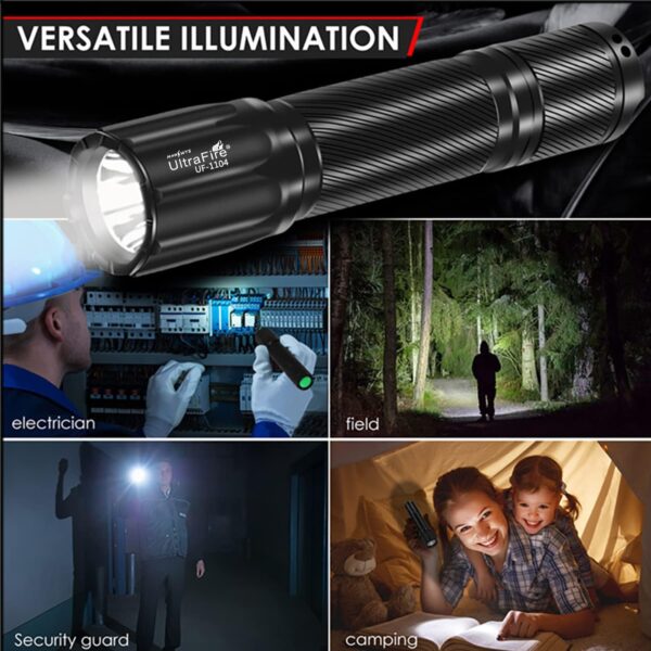 FLASHLIGHT 1600L LED/TAC/Wvr MT - Image 3