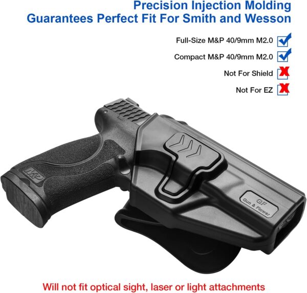 HOLSTER S&W M&P 9MM COMPACT RH - Image 3