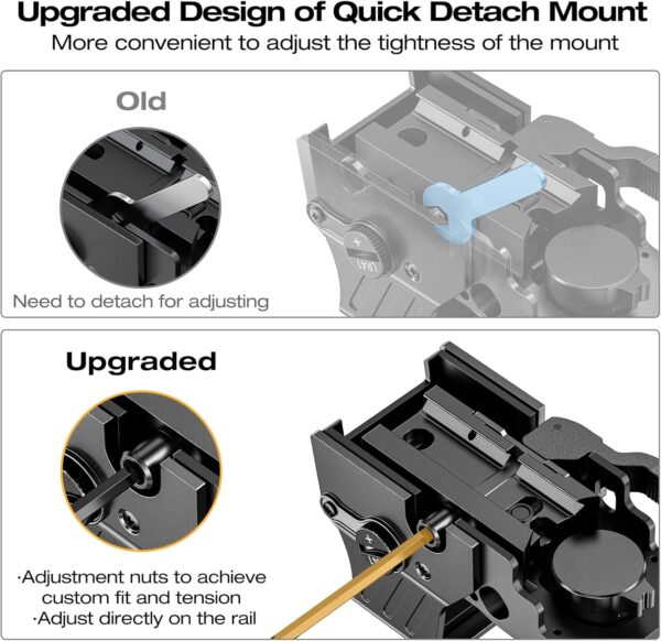 4 RETICLE REFLEX OPTIC QUICK MOUNT - Image 4