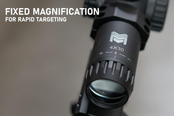 SCOPE AR RIFLE TACTICAL 4X30 BLACK - Image 8