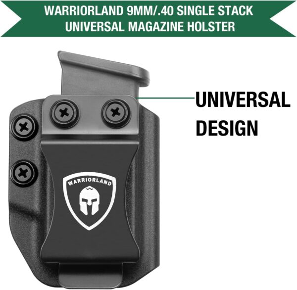 HOLSTER SINGLE STACK 9MM/.40 BLACK - Image 4