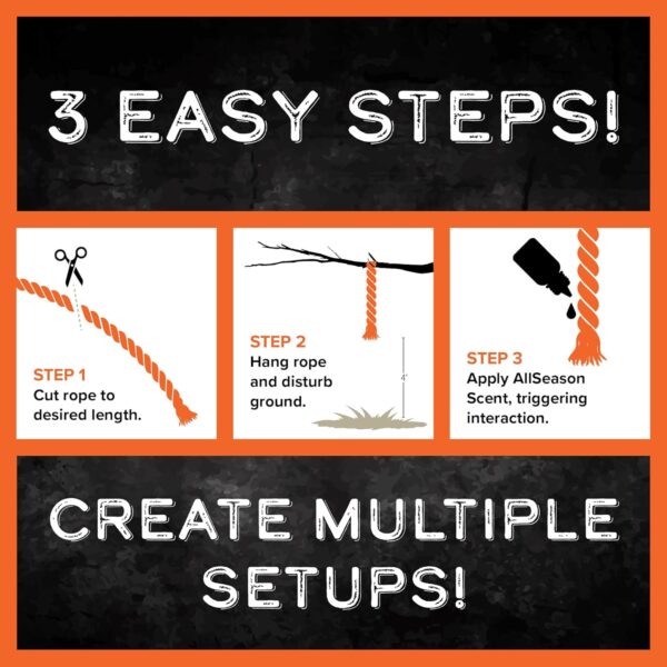 ROPE HEMP SYNTHETIC BUCK SCRAPE - Image 3