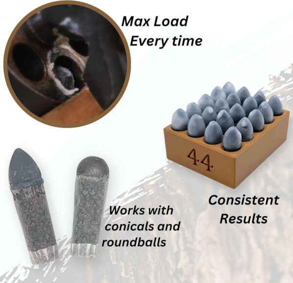 KIT 44 CAL REVOLVER RELOAD - Image 5