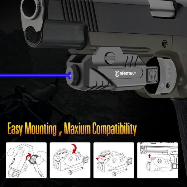 PISTOL 9MM G3C 3.26inc W/LASER BLK - Image 5