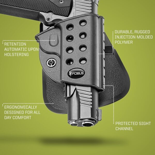 HOLSTER E2 PADDLE 4 COLTR1911 FOBUS - Image 6