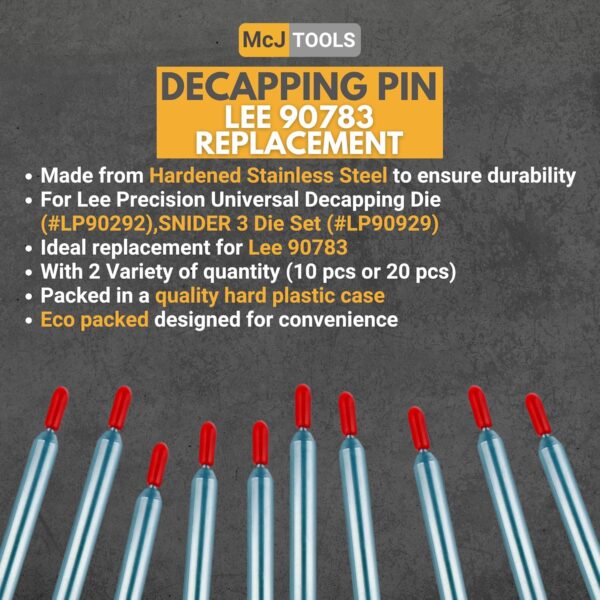 LARGE DECAPPING PIN  5/PK - Image 3