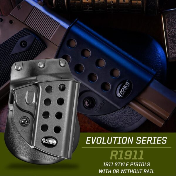 HOLSTER E2 PADDLE 4 COLTR1911 FOBUS - Image 7