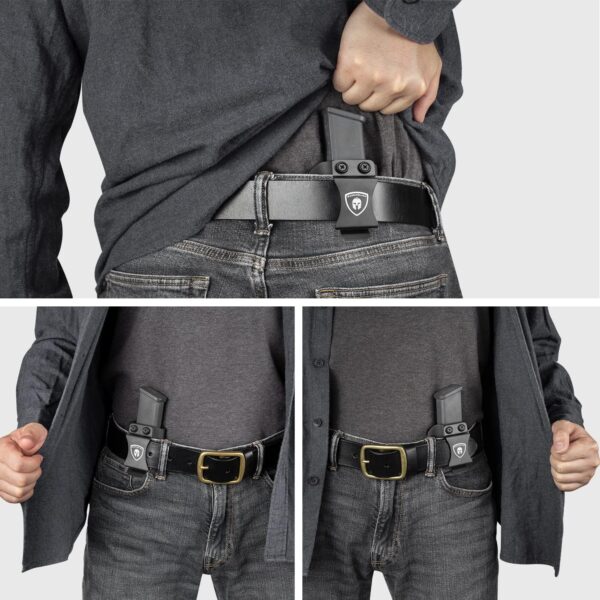 HOLSTER SINGLE STACK 9MM/.40 BLACK - Image 7