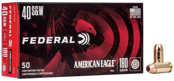AMMO PISTOL 40S&W 180GR FMJ