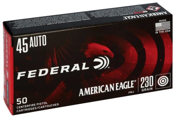 AMMO PISTOL .45 AUTO  230GR FMJ - Image 2