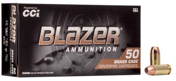 AMMO PISTOL .40 S&W 180GR FMJ 5220