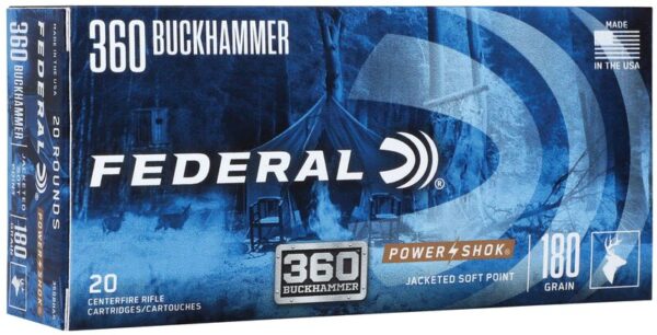 RIFLE AMMO 360 BUCKHAMMER 180 GR
