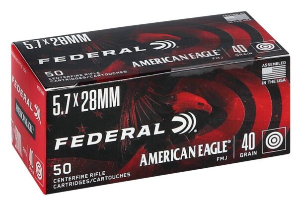 AMMO 5.7X28MM 40 GRAIN AMERICAN EAG - Image 2