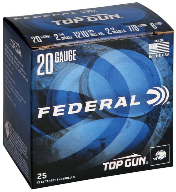 TARGET LOADS 20GA. 7/8oz TOPGUN #8 - Image 2