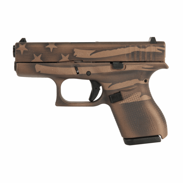 PISTOL 380ACP DISTRESSD FLAG  6RD - Image 2