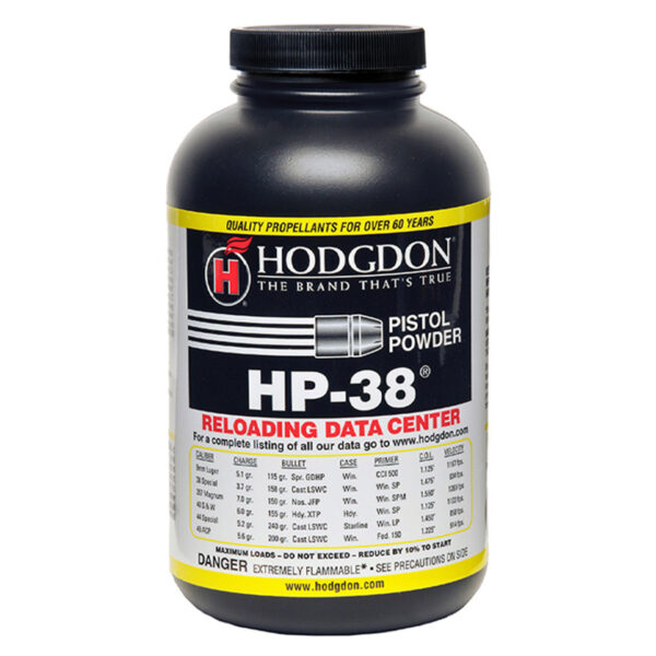 POWDER PISTOL HP38 HODGDON