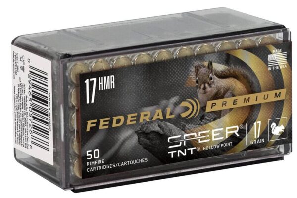 AMMO RIFLE 17HMR 17GR SPEER TNT HP