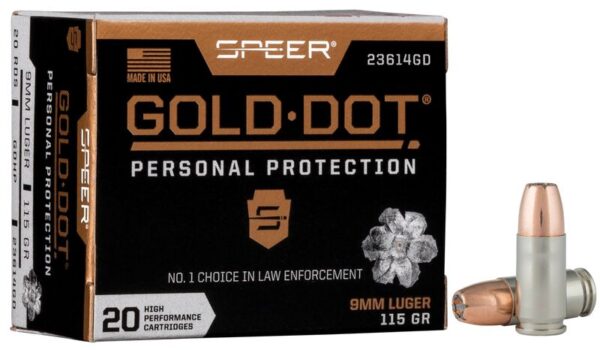 BULLET TIPS 9MM 115 GR GOLD DOT