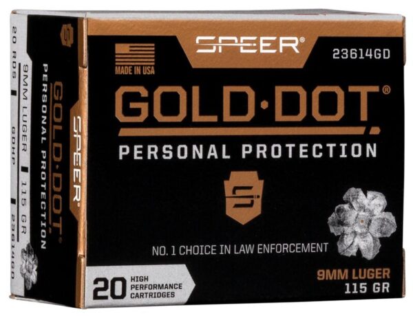BULLET TIPS 9MM 115 GR GOLD DOT - Image 2