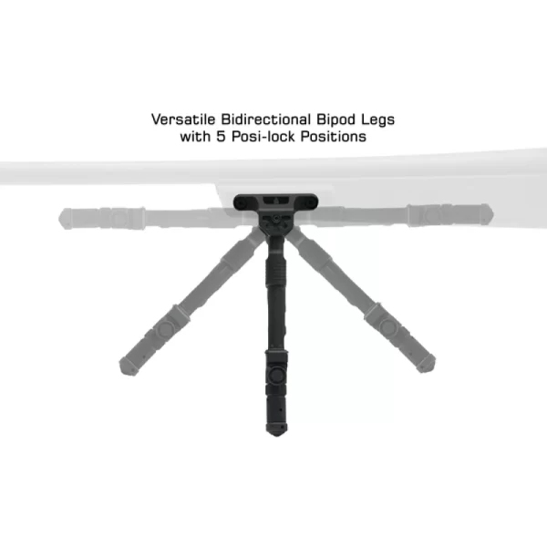 BIPOD FULL NOTCH 7in-11in w/3 ADPT - Image 3