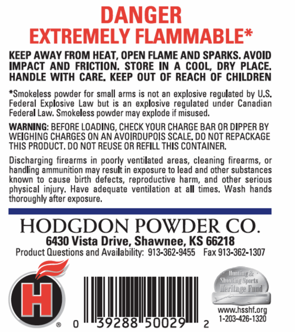 POWDER WINCHESTER AA SUPER/HAND 1lb - Image 4