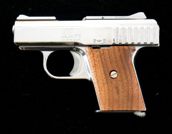 PISTOL 25ACP MODEL P-25 CHROME/WALN - Image 3