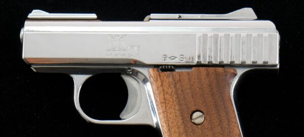 PISTOL 25ACP MODEL P-25 CHROME/WALN - Image 4