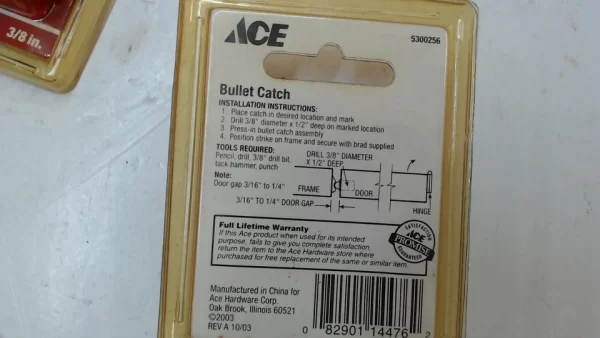 STARTER BULLET BRASS 3/8in - Image 2