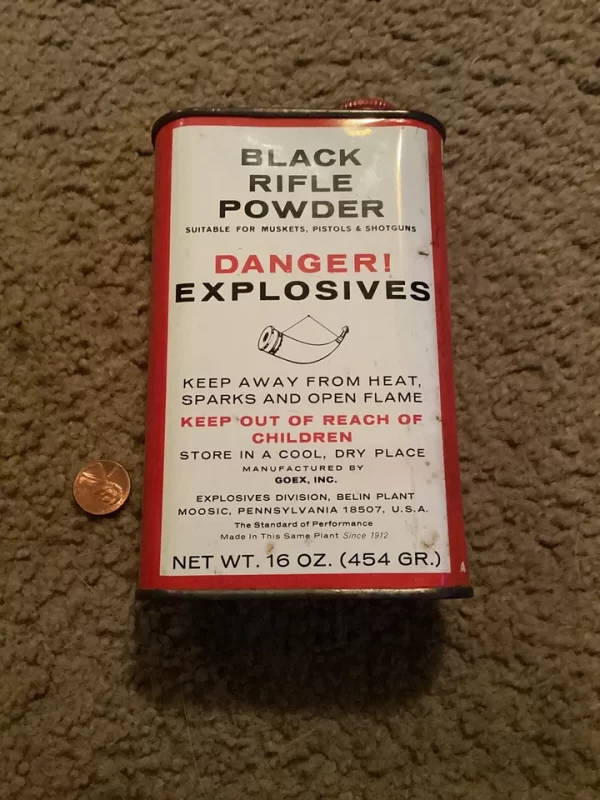POWDER FFF GOEX BLACK POWDER 16oz - Image 3
