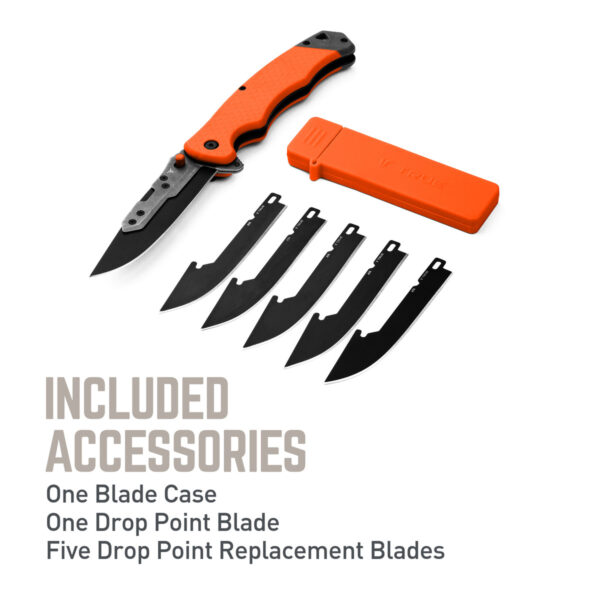 KNIFE SWIFT EDGE 4in FAST FLIP ORNG - Image 3