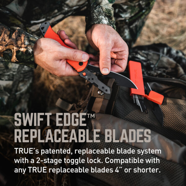 KNIFE SWIFT EDGE 4in FAST FLIP ORNG - Image 8