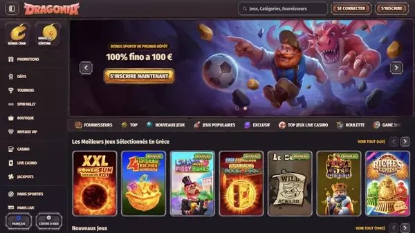 Découvrez les avantages exclusifs du Dragonia Casino en ligne pour les français