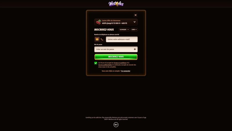 Westace casino bonus - Découvrez les Grands Jeux du Westace Casino en Ligne en France